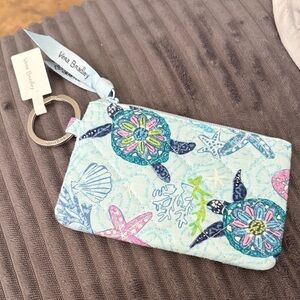 Vera Bradley Ocean Turtle Wristlet